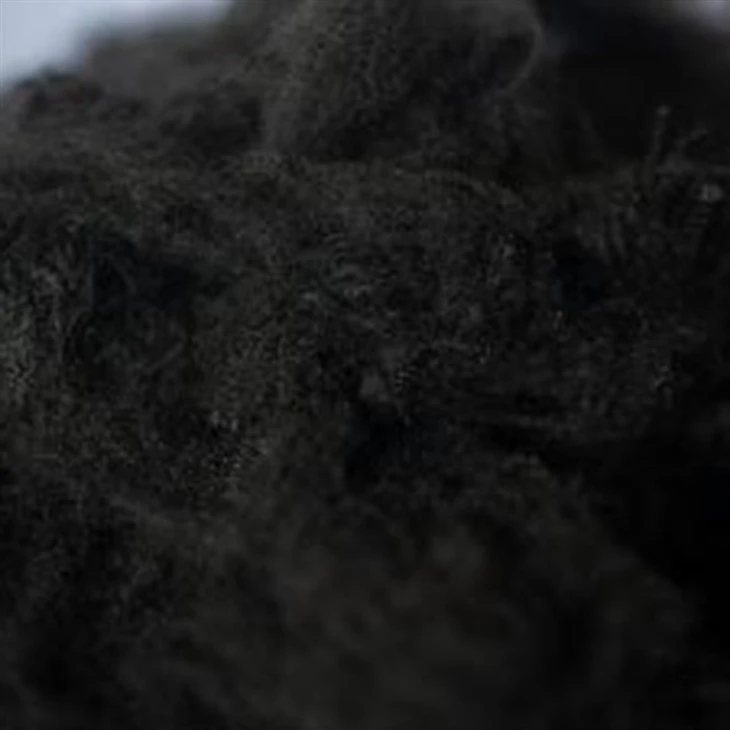 Polyester ledende fibre kort tråd